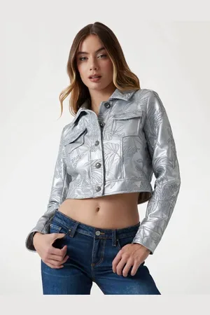 Guess W Haftowana Kurtka Trucker