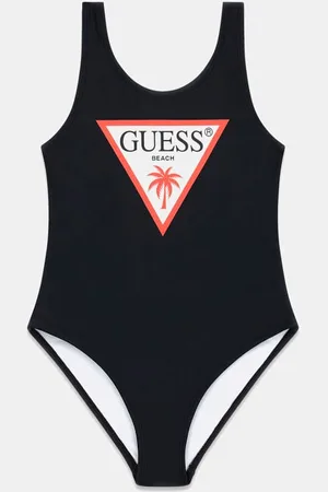 Guess GUESS G Jednoczęściowy Strój Kąpielowy Z Trójkątnym Logo