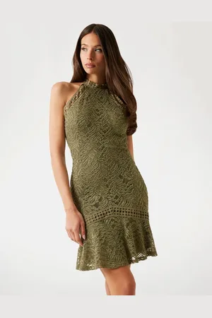 Guess W Mini Sukienka Z Koronki Fason Bodycon