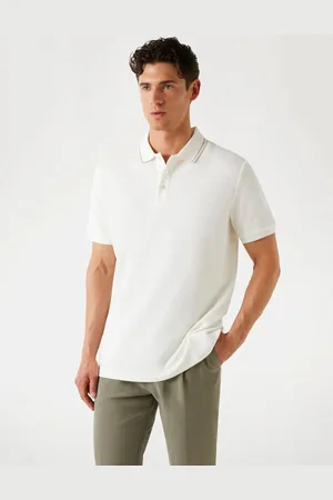 Guess GUESS M Polo Marciano Z Mieszanki Lnu