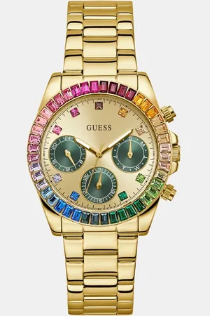 Guess W Wielofunkcyjny Zegarek Z Kryształkami