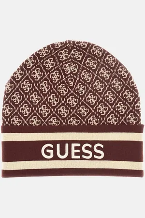 Guess W Czapka Beanie Z Domieszką Wełny