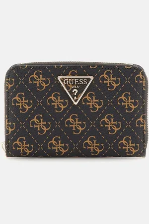 Guess W Mini Portfel Z Logo 4G Model Eco Erica