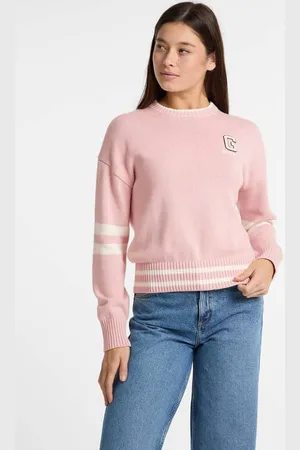 Guess W Sweter Z Naszywanym Logo