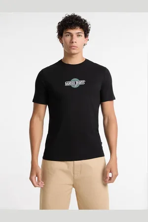 Guess M T-Shirt Z Haftowanym Logo