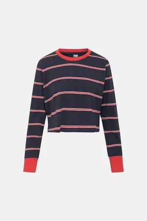 Urban classics Kobieta T-shirty z Długim Rękawem - Longsleeve