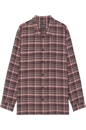 Marc O’ Polo Duże Rozmiary - - Overshirt z flaneli z bio bawełny