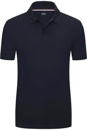HUGO BOSS Duże Rozmiary - - Koszulka polo z wyhaftowanym logo