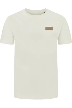Marc O’ Polo Duże Rozmiary - - T-shirt z gumowaną naszywką z logo, relaxed fit