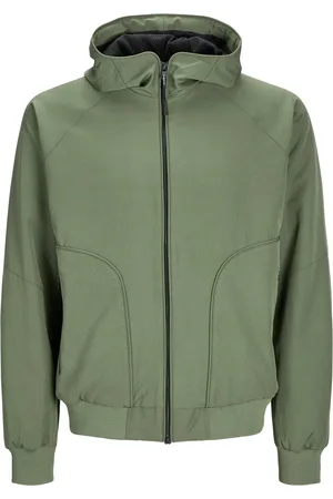 JACK & JONES Duże Rozmiary - - Hydrofobowa kurtka z kapturem i elastyczną domieszką