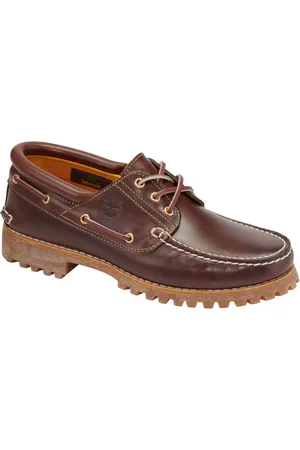 Timberland Duże Rozmiary - - Klasyczne buty żeglarskie 3 Eye z gładkiej skóry