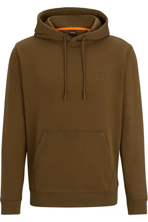 HUGO BOSS Duże Rozmiary - - Bluza z kapturem i kieszenią typu kangurka
