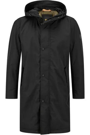 HUGO BOSS Duże Rozmiary - - Parka z metalicznym efektem crinkle