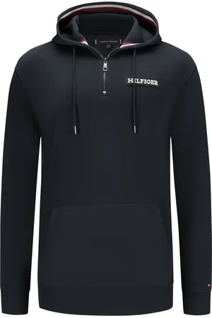 Tommy Hilfiger Duże Rozmiary - - Bluza z bawełny z domieszką