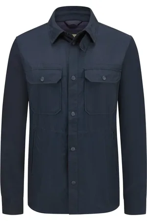 Woolrich Duże Rozmiary - - Lekki overshirt z bawełny technicznej