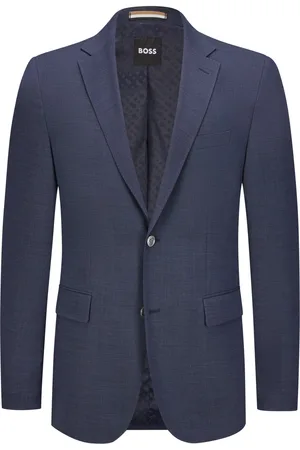 HUGO BOSS Duże Rozmiary - - Marynarka Jasper z guzikami w kolorze perłowym, regular fit