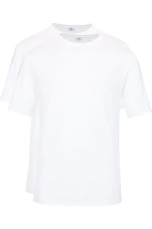 Ragman Duże Rozmiary - - T-shirt z okrągłym dekoltem, dwupak