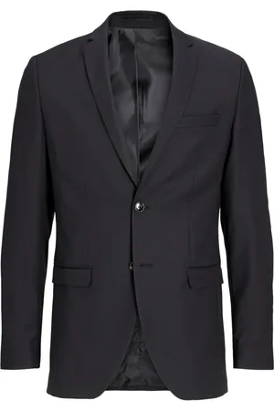 JACK & JONES Duże Rozmiary - - Marynarka z wełny z elastyczną domieszką