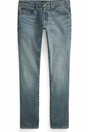 Ralph Lauren Duże Rozmiary - - Jeansy low stretch Sullivan z efektem sprania