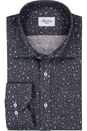 Stenströms Duże Rozmiary - - Wzorzysta koszula w jakości twofold super cotton