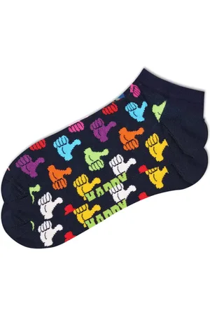 Happy Socks Duże Rozmiary - - Skarpetki do sneakersów z motywem kciuka w górę