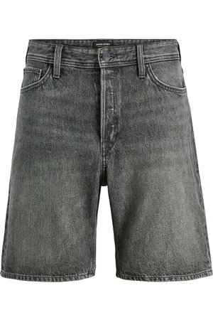 JACK & JONES Duże Rozmiary - - Szorty jeansowe z efektem sprania