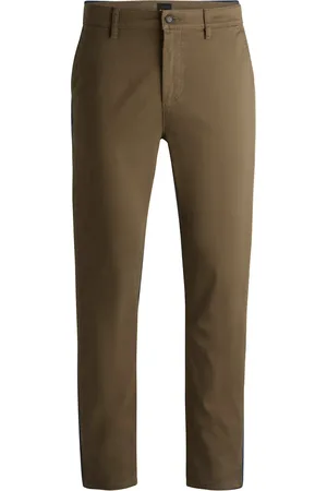 HUGO BOSS Duże Rozmiary - - Chinosy tapered fit