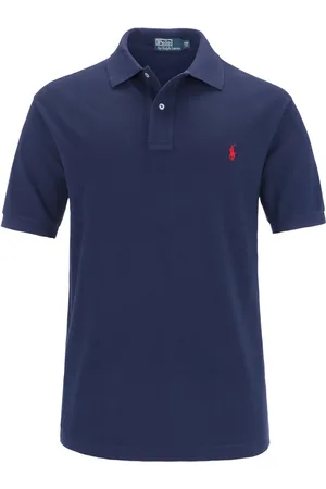 Ralph Lauren Duże Rozmiary - - Koszulka polo z haftem przedstawiającym jeźdźca