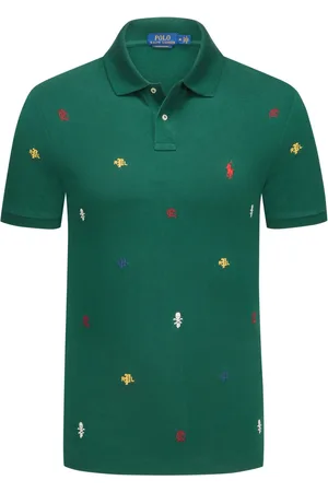 Ralph Lauren Duże Rozmiary - - Koszulka polo z piki z haftami
