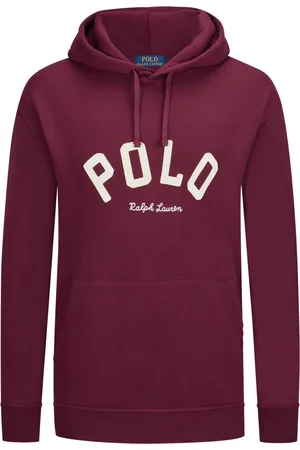Ralph Lauren Duże Rozmiary - - Bluza z kapturem z naszytym napisem Polo