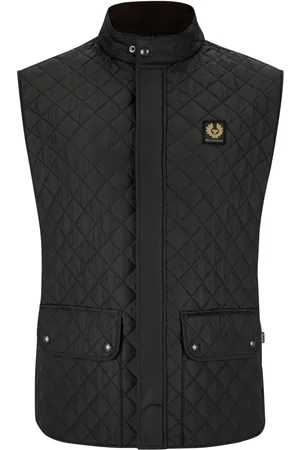 Belstaff Duże Rozmiary - - Kamizelka pikowana z kieszeniami z przodu