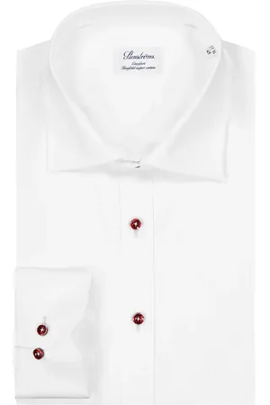 Stenströms Duże Rozmiary - - Koszula z bawełny twofold super cotton, comfort
