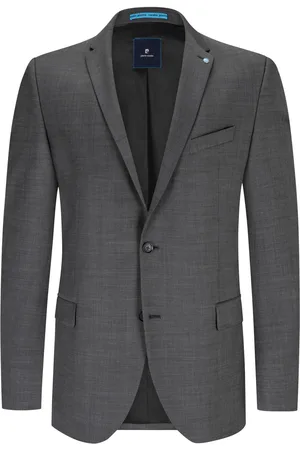 Pierre Cardin Duże Rozmiary - - Marynarka od garnituru modułowego w minimalistyczny wzór, future flex, regular fit