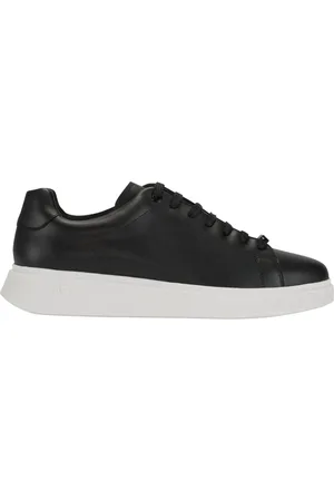 HUGO BOSS Duże Rozmiary - - Sneakersy Bulton z gładkiej skóry