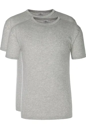 Ragman Duże Rozmiary - - T-shirt z okrągłym dekoltem, dwupak