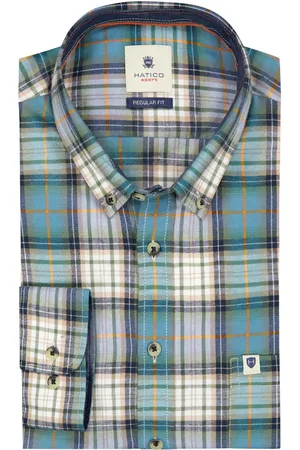 Hatico Duże Rozmiary - - Koszula flanelowa w kratkę, regular fit