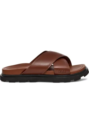 UGG Duże Rozmiary - - Sandały, Capitola Cross Slide ze skóry