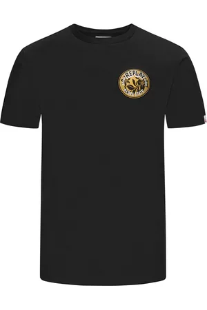 Replay Duże Rozmiary - - T-shirt z bawełny z nadrukiem z tyłu