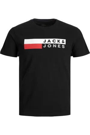 JACK & JONES Duże Rozmiary - - T-shirt z nadrukiem z przodu
