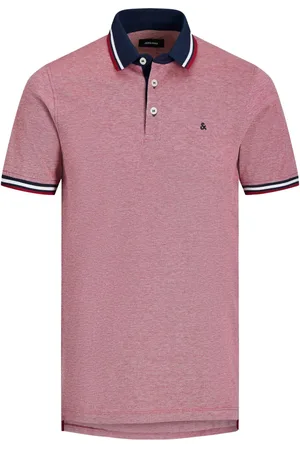 JACK & JONES Duże Rozmiary - - Koszulka polo z czystej bawełny