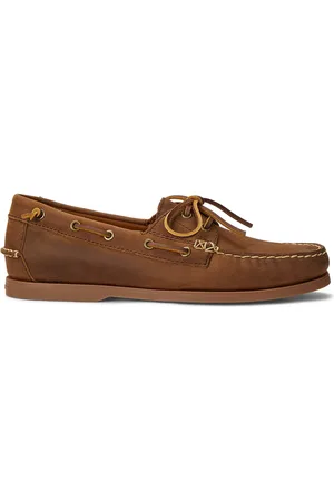 Ralph Lauren Duże Rozmiary - - Buty żeglarskie Merton ze skóry