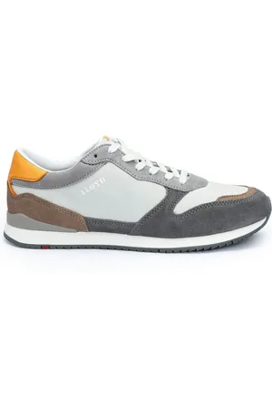 Lloyd Duże Rozmiary - - Sneakersy Elmore ze skóry gładkiej i welurowej