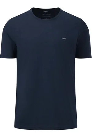 Fynch-Hatton Duże Rozmiary - - T-shirt z miękkiej bawełny z nadrukiem z logo