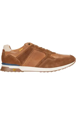 Camel Active Duże Rozmiary - - Sneakersy z mieszanki skóry
