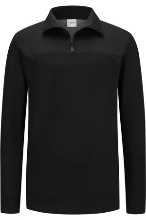 JACK & JONES Duże Rozmiary - - Bluza z rozpinanym golfem i krytym zamkiem