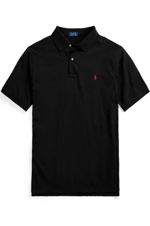 Ralph Lauren Duże Rozmiary - - Koszulka polo z piki z wyhaftowanym logo