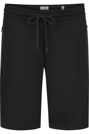 JACK & JONES Duże Rozmiary - - Szorty dresowe z bawełny z domieszką