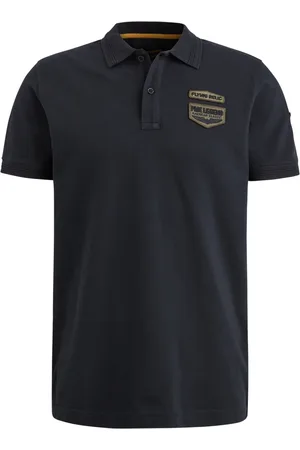 PME Legend™ Duże Rozmiary - - Koszulka polo z bawełnianej piki z naszywkami z logo