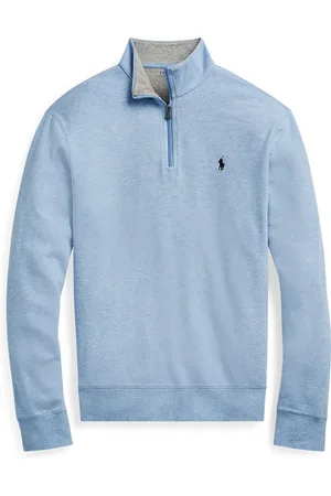 Ralph Lauren Duże Rozmiary - - Rozpinany golf z dżerseju z naszywką z logo