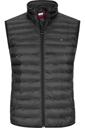 Tommy Hilfiger Duże Rozmiary - - Kamizelka pikowana w stylu kamizelki puchowej, packable